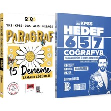 Yargı Yayınevi Hedef 657 Coğrafya 18 Deneme - 2026 Papatya Serisi Paragraf 15 Deneme
