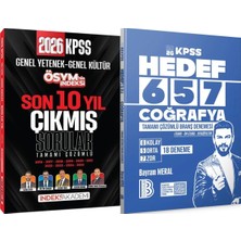 İndeks Akademi Yayıncılık Hedef 657 Coğrafya 18 Deneme - 2026 Kpss Ösym'nin Indeksi Çıkmış Sorular Son 10 Yıl