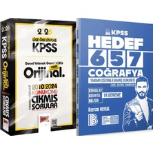 Yargı Yayınevi Hedef 657 Coğrafya 18 Deneme - 2026 Kpss Lise-Ön Lisans Orijinal 2010-2024 Çıkmış Sorular
