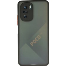 Sepetopia Xiaomi Poco F3 Kılıf Montreal Silikon Kapak - Siyah