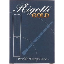 Rigotti Gold Klarnet Kamışı 1 Numara (Paket)