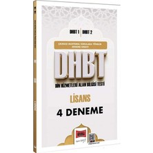 Yargı 2026 Dhbt 1-2 Lisans 4 Deneme Çözümlü Yargı Yayınları