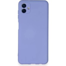 Sepetopia Samsung Galaxy A04 Kılıf Nano Içi Kadife Silikon - Lila