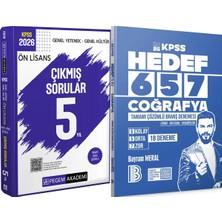 Pegem Akademi Yayıncılık Hedef 657 Coğrafya 18 Deneme - 2026 Kpss Ön Lisans Çıkmış Sorular 5 Yıl