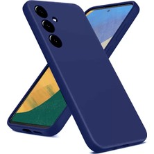 Sepetopia Samsung Galaxy A36 Kılıf Nano Içi Kadife Silikon - Lacivert