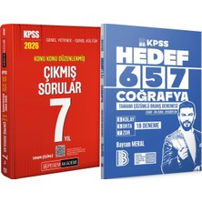 Pegem Akademi Yayıncılık Hedef 657 Coğrafya 18 Deneme - 2026 Kpss Konu Konu Çıkmış Sorular 7 Yıl