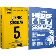 Pegem Akademi Yayıncılık Hedef 657 Coğrafya 18 Deneme - 2026 Kpss Çıkmış Sorular 5 Yıl