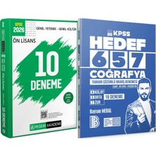 Pegem Akademi Yayıncılık Hedef 657 Coğrafya 18 Deneme - 2026 Kpss Ön Lisans 10 Deneme