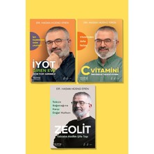 Hayy Kitap Hasan Hüsnü Eren 3'lü Set / Iyot Giren Eve Doktor Girmez - C Vitamini - Imkânsızı Tedavi Etmek - Zeolit