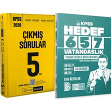 Pegem Akademi Yayıncılık Hedef 657 Vatandaşlık 18 Deneme - 2026 Kpss Çıkmış Sorular 5 Yıl