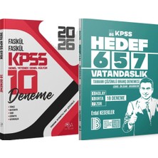 CBA Akademi Hedef 657 Vatandaşlık 18 Deneme - 2026 Kpss 10 Deneme Fasikül Çözümlü