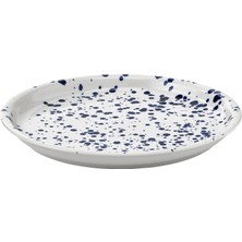 IKEA Sılversıda Tabak, Desenli-Mavi, 26 cm