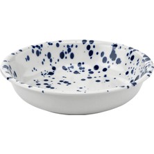 IKEA Sılversıda Çukur Tabak, Desenli-Mavi, 19 cm