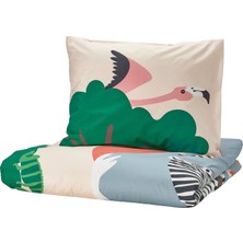 IKEA Sandlöpare Çocuk Nevresim Takımı, Çok Renkli, 150X200/50X60 cm