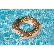 Esranın Dünyası 36257 Donut Simit Tutunmalı 91 Cm, Su Sporları, Plaj Malzemesi, Şişme Ürün, Yüzme Aksesuarı, Kamp, Dalış, Güvenlik