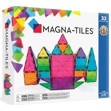 Esranın Dünyası 32 Parçalı Set Clear Colours, Farklı, Manyetik 3D Yapı Taşları, Net Renklerde, Oyun Oynayarak Öğrenmeyi Teşvik Eder
