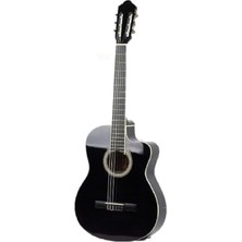 Esranın Dünyası LC3900-CBK 4/4 Tam Boy Klasik Gitar Kılıf ve Pena Hediyeli