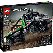 Esranın Dünyası LEGO Technic 4x4 Mercedes-Benz Zetros Kamyon 42129-12 Yaş ve Üzeri Araç Sevenler Için Uygulama Kumandalı Koleksiyonluk Yaratcı Oyuncak Yapım Seti (2110 Parça)