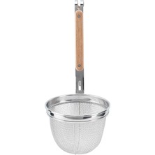 IKEA Vardagen Noodle Süzgeci, Paslanmaz Çelik-Kayın, 30 cm