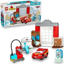 Esranın Dünyası LEGO Duplo Disney ve Pixar Mcqueen’in Doc’un Garajını Ziyareti 10456-2 Yaş ve Üzeri Disney Hayranı Çocuklar Için Hayal Gücü Geliştiren Yaratıcı Oyuncak Seti, Hediye Fikri (35 Parça)