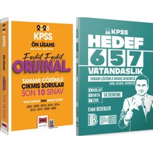 Yargı Yayınevi Hedef 657 Vatandaşlık 18 Deneme - 2026 Kpss Ön Lisans Orijinal Çıkmış Son 10 Sınav