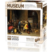Esranın Dünyası 22518 Guardroom With The Deliverance Of Saint Peter 2000 Parça Puzzle