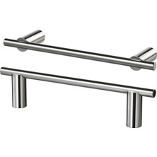 IKEA Stjärnhov Kulp, Krom Kaplama, 126 Mm, 2 Adet