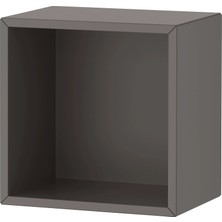 IKEA Eket Duvar Dolabı Ünitesi, Koyu Gri, 35X25X35 cm