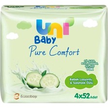 Uni Baby Pure Comfort Islak Havlu Salatalık 52X4'LÜ