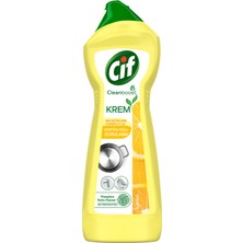 Cif Krem Yeni Nesil Yüzey Temizleyici Limon 750 ml 2 Adet