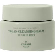 Esranın Dünyası Village 11 Factory Clear Houttuynia Cordata Vegan Cleansing Balm 100ML - Şerbet Tipi Yatıştırıcı Heartleaf Vegan Makyaj ve Yüz Temizleme Balmı