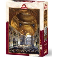 Esranın Dünyası Art Puzzle Ayasofya Camii'nde Ilk Namaz 1000 Parça Puzzle