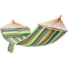 Esranın Dünyası Songmıcs Hamak, Dış Mekan, Çok Kişilik, Çubuk Hamak, Taşınabilir ve Nefes Alır, 210 x 150 Cm, Tüv Rheinland, 300 kg Statik Yük Kapasitesi, Dış Mekan Bahçe GDC22Q Için