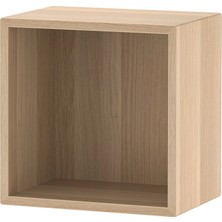 IKEA Eket Duvar Dolabı Ünitesi, Ağartılmış Meşe Görünümlü, 35X25X35 cm