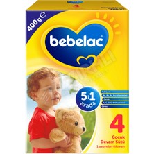 2 Adet Bebelac Çocuk Devam Sütü No:4 400 gr