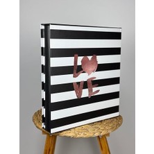 Esranın Dünyası Rabsev RS25 Fotoğraf Albümü 10X15CM 600 Lük Love Desenli Kutulu Yatay Dikey Modeli