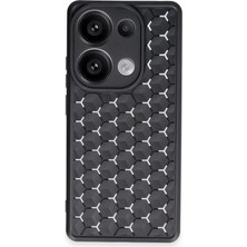 Sepetopia Xiaomi Redmi Note 13 Pro 5g Kılıf Petek Silikon Kapak - Siyah