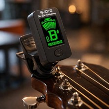 Esranın Dünyası Joyo Dijital Klips Akort Cihazı, Kromatik Tuner, Gitar, Ukulele, Keman ve Saz Bağlama Için, Yüksek Kalite