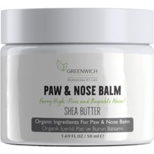 Esranın Dünyası Greenwich Organik Içerikli Kedi Köpek Pati Burun Balm 50 ml | Nemlendirici | Çatlak Koruma | Onarım Bakım Kremi | Vegan