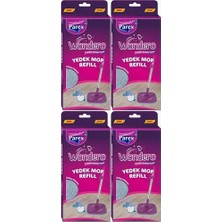 Esranın Dünyası Wondero Yedek Paspas Mop Refill (4 Lü Set)
