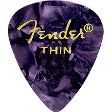 Esranın Dünyası 351 Shape Premium Pena (12 Adet) Elektro Gitar, Akustik Gitar, Mandolin ve Bass 351 Için - Ince Mor (Moto)