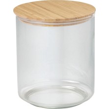 IKEA Eklatant Kapaklı Cam Kavanoz, Cam-Bambu, 2,3 Lt