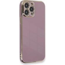 Sepetopia Apple iPhone 13 Pro Max Kılıf Volet Silikon - Mor