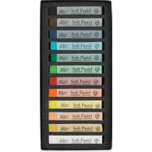 Esranın Dünyası Mpv-12 Pastel Boya Yumuşak Toz Pastel, 12 Renk