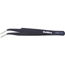 Esranın Dünyası Wellhise St-15 Antistatik Eğri Uç Tweezers Cımbız