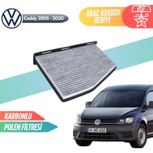 Ozmparts Vw Volkswagen Caddy Kedi Cedi 2005-2020 Model Karbonlu Klima Polen Filtresi