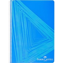 Esranın Dünyası Faber-Castell Desenli Spiralli Defter, A4, 80 Yaprak, 70G Kağıt, Çizgili, Dayanıklı Kapak, Kolay Açılan Spiral Cilt, Asorti Renkler
