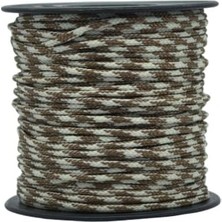 Esranın Dünyası Paracord Ip 2 mm Krem Taba Desenli No:20 1 Makara 30 Metre