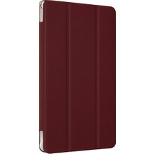 Hobibahçem Galaxy Tab A9 Kılıf Tablet Smart Kılıf - Mürdüm
