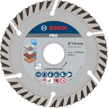 Esranın Dünyası Bosch Professional Accessories Elmas Kesme ve Delme Aksesuarları, Disk, Gri, 1 Adet